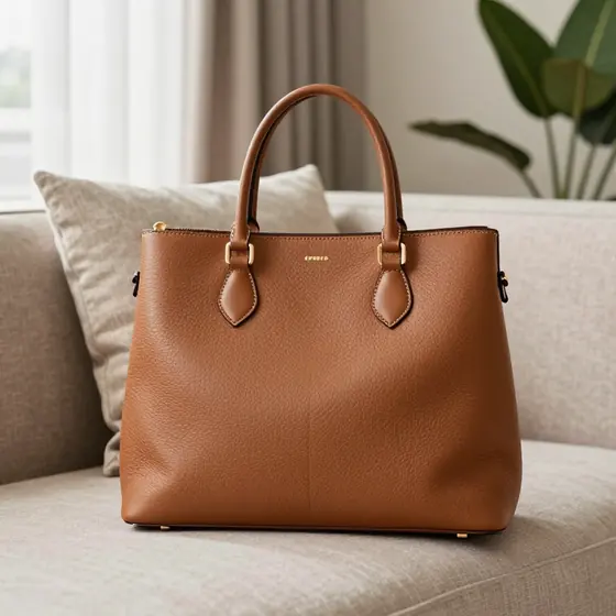 Bag styled in an everyday product campaign scene